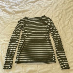 Green Striped GAP Shirt